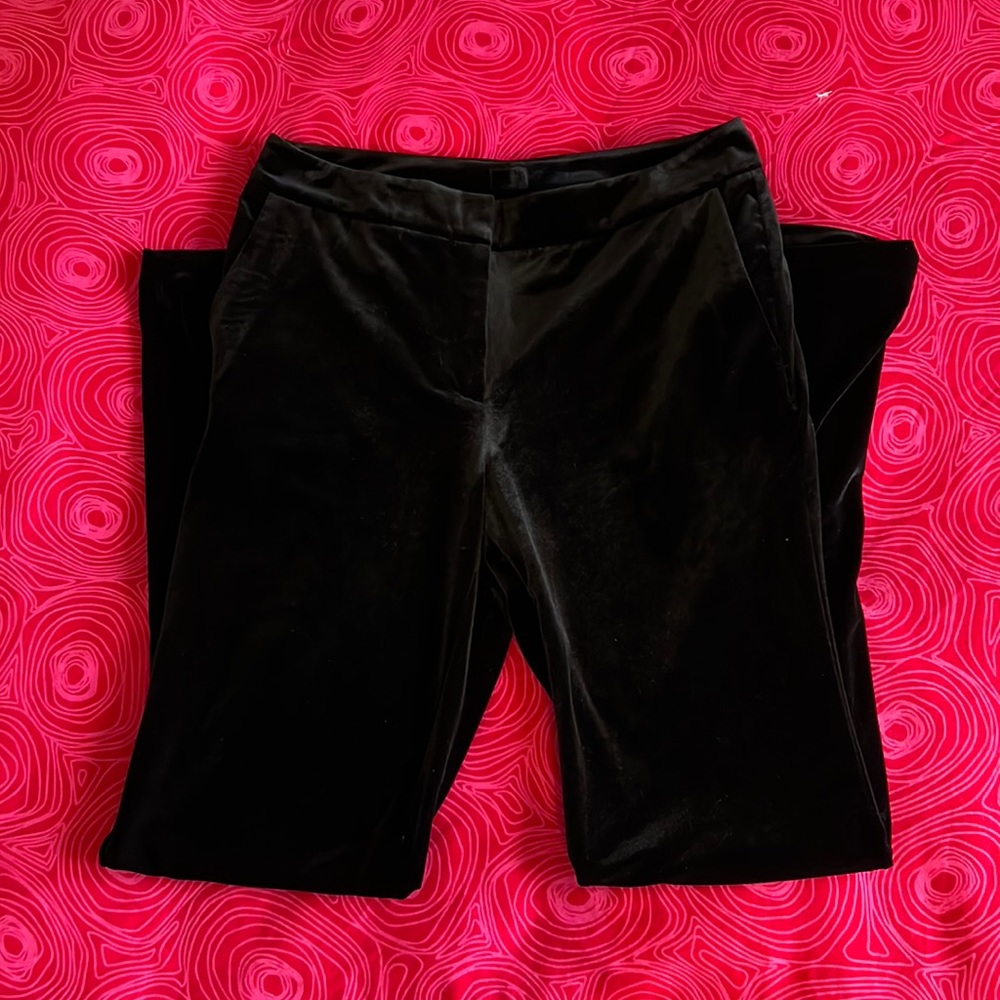 Calvin Klein flare velvet pants
